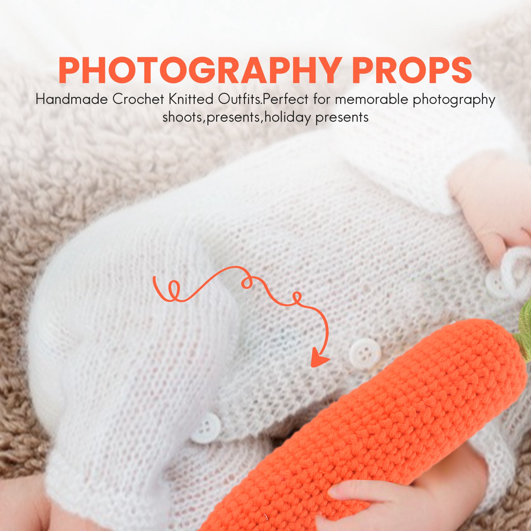 F-3C الوليد الطفل التصوير الدع - مراجعة Infant Photography Props Outfit وسعره