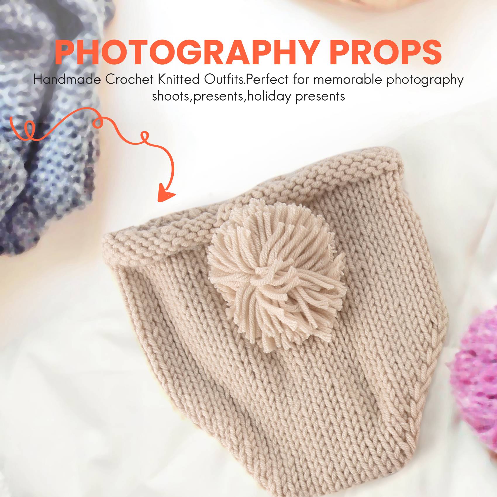 F-3C الوليد الطفل التصوير الدع - مراجعة Infant Photography Props Outfit وسعره