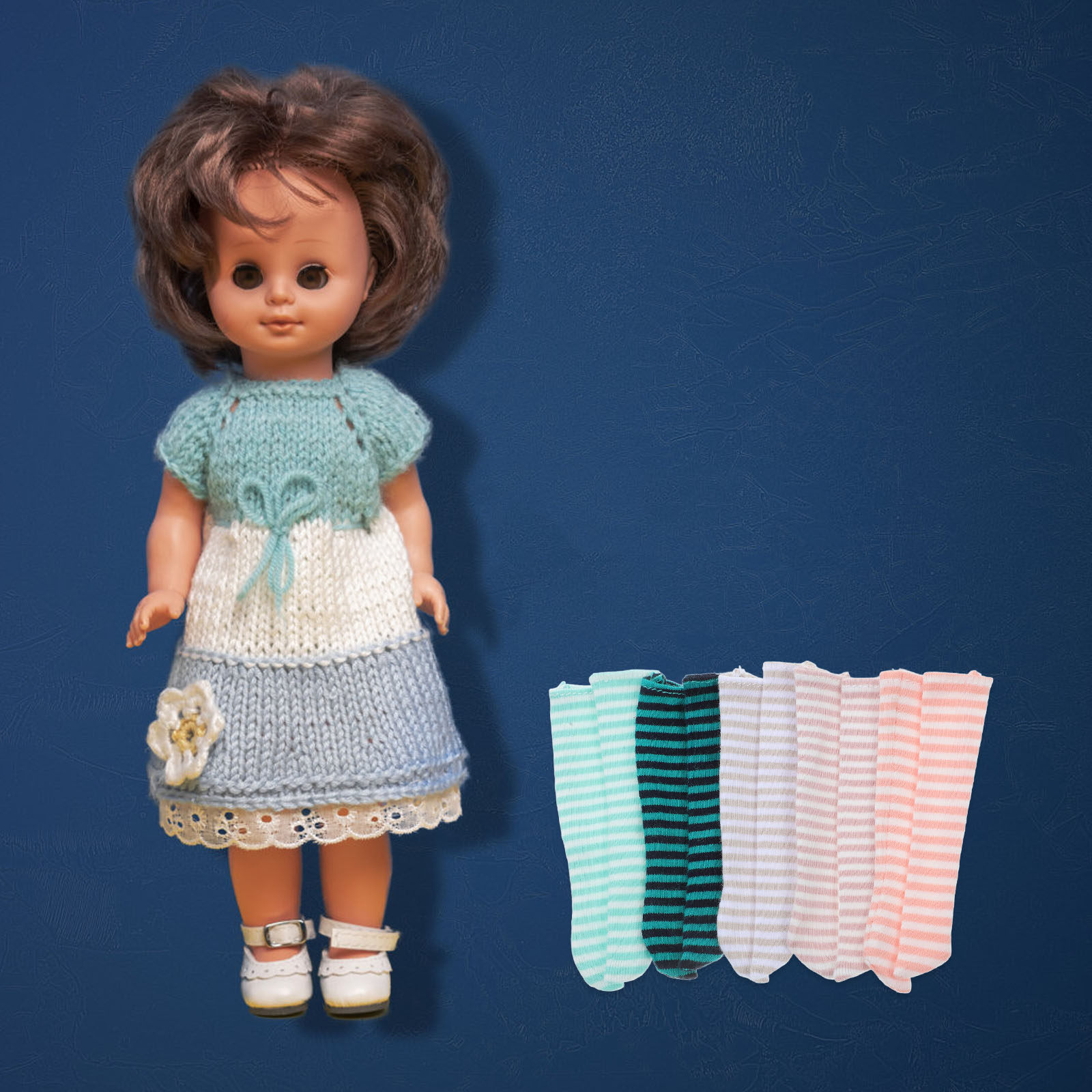 5 أزواج من الجوارب المخططة، مل - مراجعة Baby Clothes وسعره