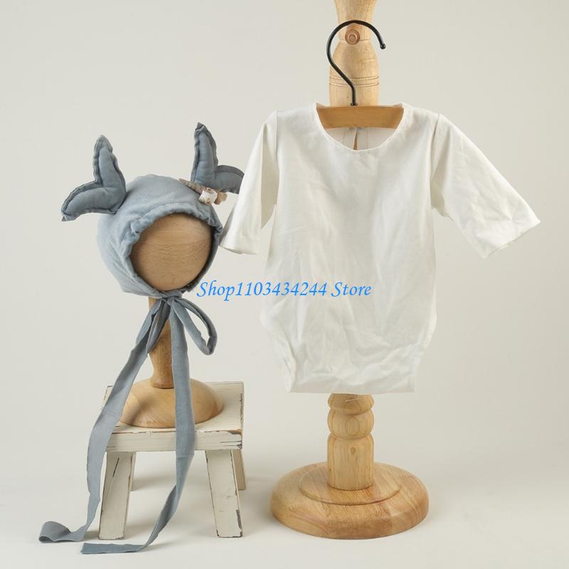 مجموعة قبعة الزي ذات الطابع ال - مراجعة Infant Photography Props Outfit وسعره