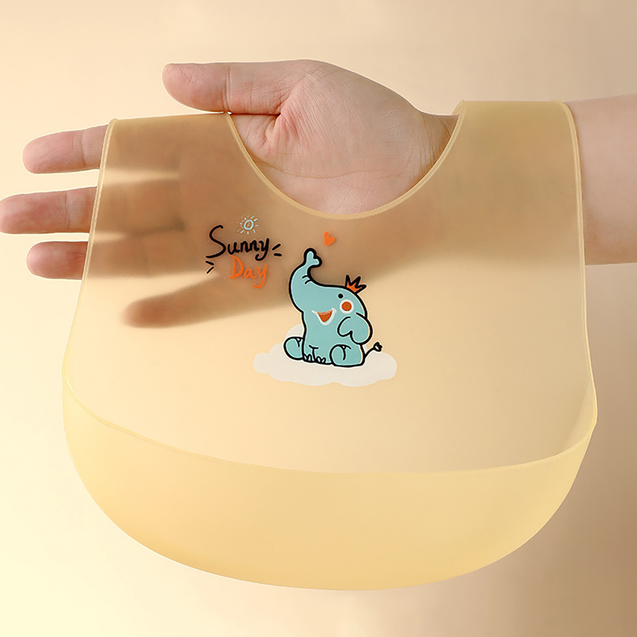 مريلة سيليكون للأطفال من 0-1 س - مراجعة Waterproof Baby Bibs Silicone وسعره