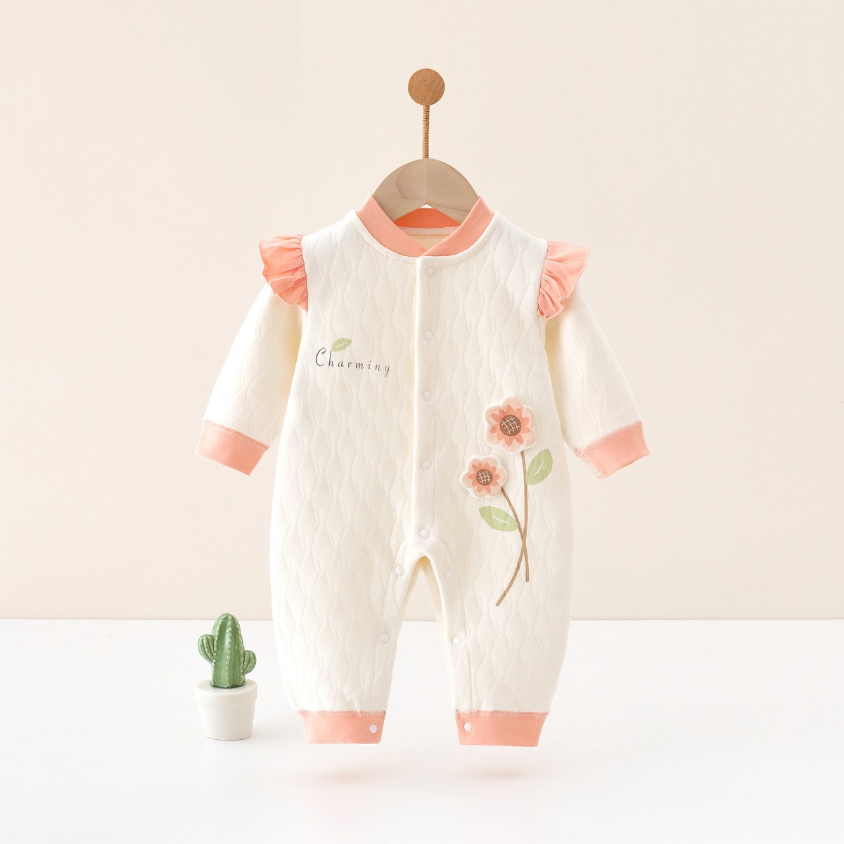 طفلة ملابس لطيف الوليد الطفل ا - مراجعة Newborn Baby Girl Romper Floral وسعره