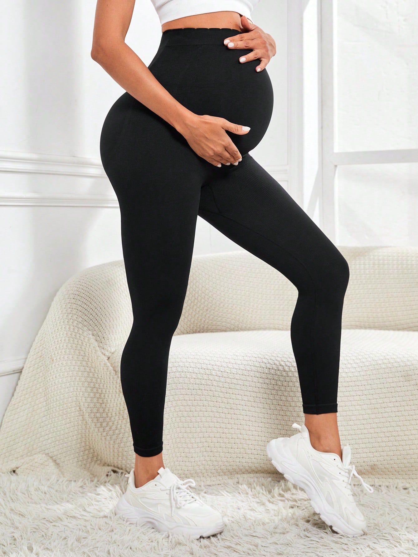 طماق الأمومة النسائية فوق البط - مراجعة Maternity Wear وسعره