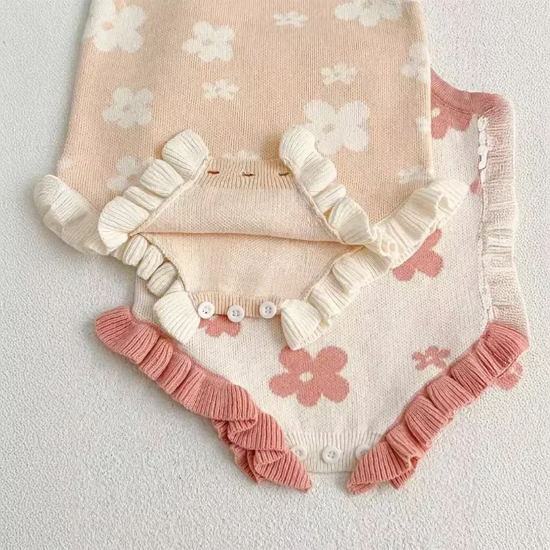 جمبسوت بدون أكمام مطبوع عليه ز - مراجعة Newborn Baby Girl Romper Floral وسعره